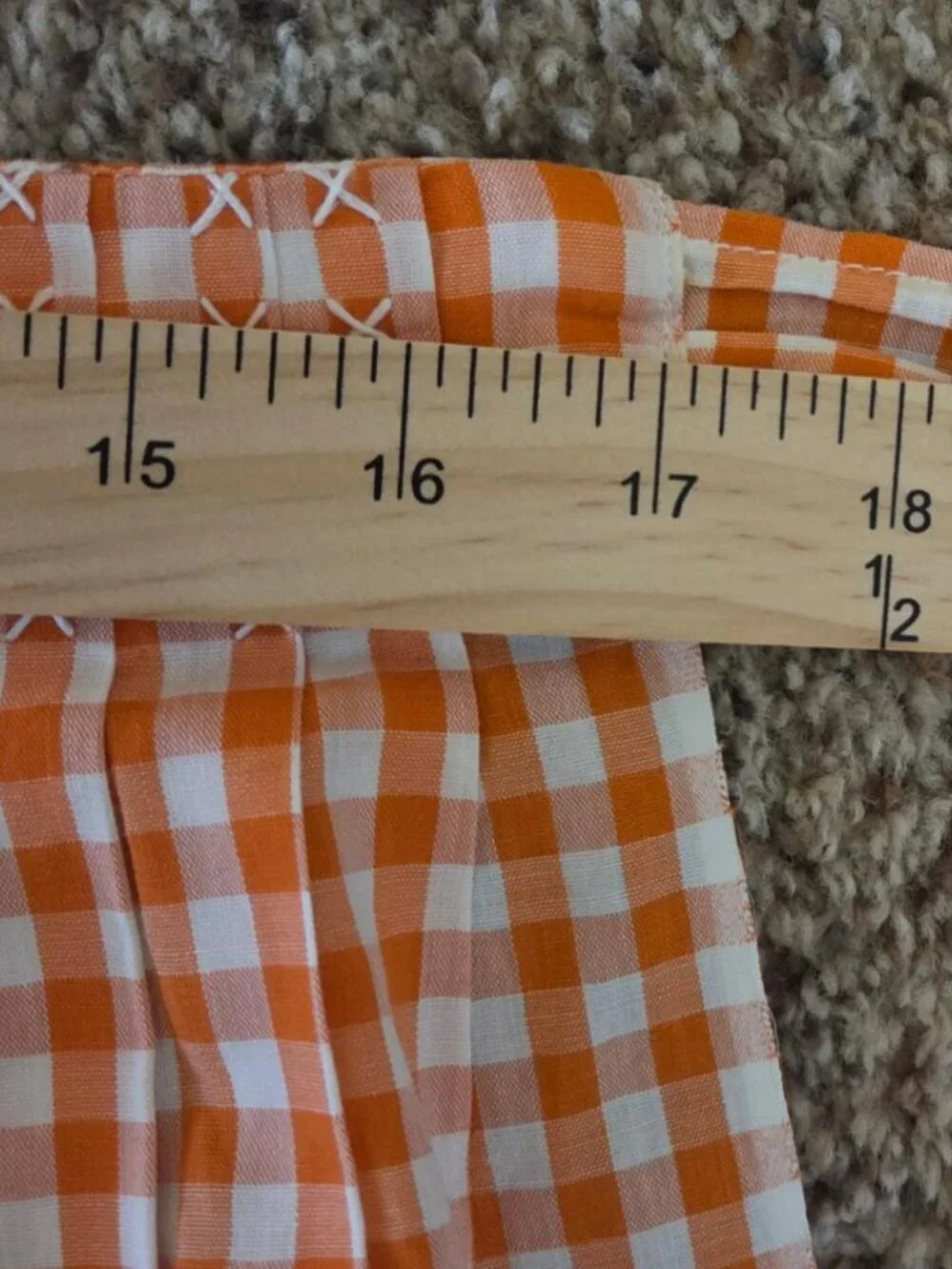 Handmade beautiful orange